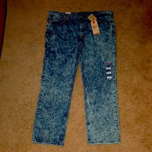 Levi Acid Wash Denim Jeans